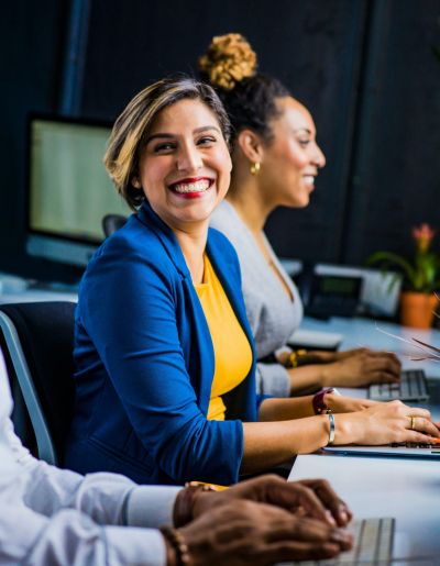 Picture of happy female professional